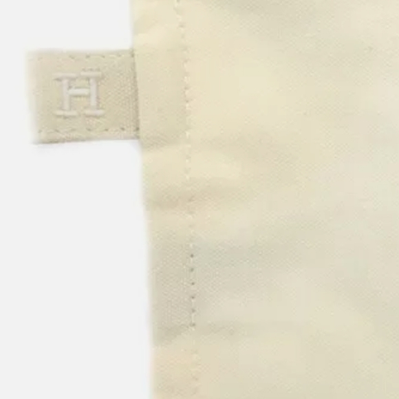 COPY - AUTHENTIC HERMES IVORY CANVAS POCHETTE COSMETIC POUCH/D1790 - Picture 11 of 13